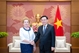 越南国会主席王廷惠会见匈牙利国会第一副主席玛特劳伊·玛尔道