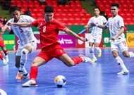 2024年亚洲五人制足球决赛：越南队与缅甸队以1-1平局收场