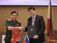第六次越菲国防政策对话会在菲律宾召开