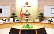 越南政府总理范明政主持召开7月份政府立法工作专题会议
