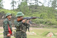 43团新兵在勤学苦练中自信成长