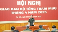 阮新疆大将主持召开2025年4月份总参谋部工作会议