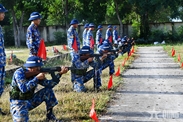 海军第二区训练中心的新兵圆满完成“三响”考核