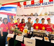越南美食文化亮相巴西国际美食文化展览会