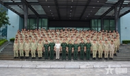 为四号工兵队进行部署前训练和实地演习