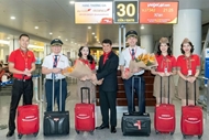 越捷航空开通飞往中国西安新航线