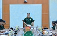 武海产上将主持召开国防部九·二国庆之际参加陈列的指导委员会的会议