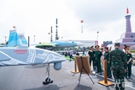 Viettel在国家成就展会上展出了50项民用和军用技术产品