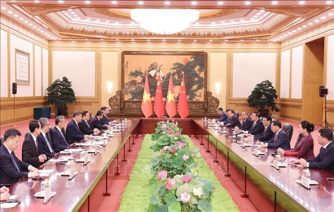 中国媒体：越中关系成为国与国之间友好互助、团结合作的典范
