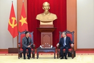 越共中央总书记苏林会见中国立讯精密副董事长王来胜