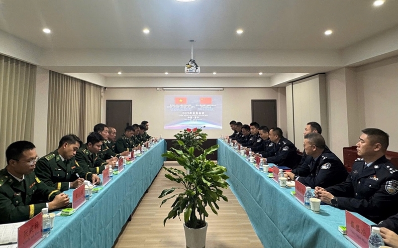 越中边防力量深化合作共同维护安全稳定 越中边防力量深化合作共同维护安全稳定