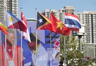 第33届东南亚运动会参赛体育代表团升旗仪式隆重举行