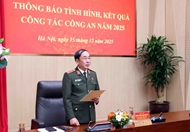 公安部新闻发布会：2025年越南社会秩序类犯罪同比下降24.23%