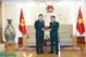 武忠坚中将会见中国驻越南国防武官