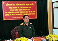 阮仲义大将：掌握好西原地区情况 不许陷入被动状态