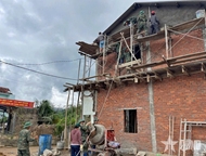 充满军民情谊的房屋