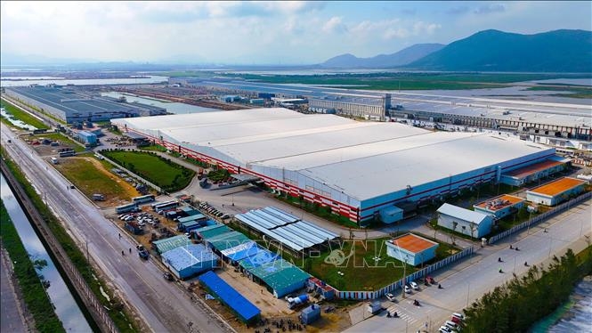 越共十四大：规划建设永昂经济区的工业与物流中心