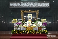 越南人民武装力量英雄黎文勇大将国葬仪式在胡志明市举行