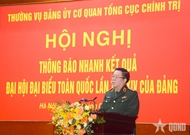 总政治局召开会议 公布越共十四大结果