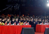 越南高层领导出席“赤手塑山河”四地联动特别节目