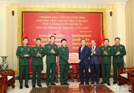 阮明心大使：第四军区为老挝经济国防项目做出积极贡献