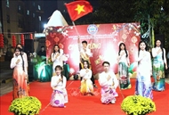 在柬埔寨越南留学生及在南非越侨喜迎2026丙午新春