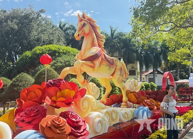 邦美蜀充满了春天的色彩