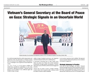 美国媒体高度评价越南主动为全球和平与稳定所做出的贡献