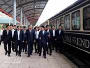 苏林总书记：实现越中铁路互联互通必须被确定为双边经济合作中的战略突破口