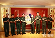 16兵团给柬埔寨国防部机关拜年