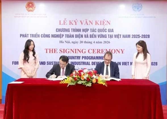 越南与联合国工发组织公布新国家合作计划