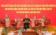 越南增派4名军官执行联合国维和任务