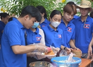 ງານຕັ້ງຄ້າຍພົບປະແລກປ່ຽນວັດທະນະທໍາອາຫານການກິນຫວຽດນາມ-ກໍາປູເຈຍ-ລາວ-ຝຣັ່ງ