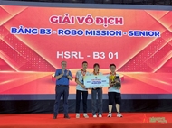 ມອບລາງວັນໃຫ້ການແຂ່ງຂັນ Robotacon WRO 2023 ຢູ່ຮ່າໂນ້ຍ
