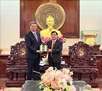ຊຸກຍູ້ການຮ່ວມມືແລກປ່ຽນການຄ້າລະຫວ່າງ ເກິ່ນເທີ ກັບວິສາຫະກິດຈີນ