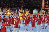 ພິທີໄຂ ASIAD 19 ເຕັມໄປດ້ວຍສີສັນວັດທະນະທຳ