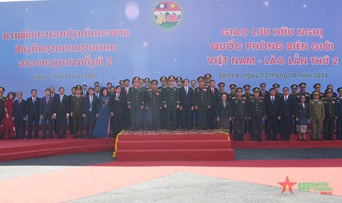 View - 	ງານພົບປະແລກປ່ຽນມິດຕະພາບປ້ອງກັນຊາດເຂດຊາຍແດນ ຫວຽດນາມ - ລາວ ຄັ້ງທີ 2 ໄດ້ດໍາເນີນຢ່າງເປັນທາງການ