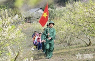 ຮູບພາບທີ່ສວຍງາມໃນວັນບຸນເຂົ້າເປັນທະຫານພັນທະ