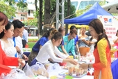 ການພົບປະແລກປ່ຽນລະຫວ່າງຊາວໜຸ່ມຫວຽດນາມ ກັບນັກສຶກສາລາວ ແລະກຳປູເຈຍ