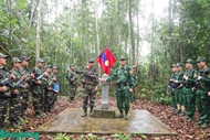 ຍົກລະດັບການຮ່ວມມືຮອບດ້ານ, ຮ່ວມແຮງຮ່ວມໃຈກໍ່ສ້າງ, ຄຸ້ມຄອງ ແລະປົກປັກຮັກສາຊາຍແດນ