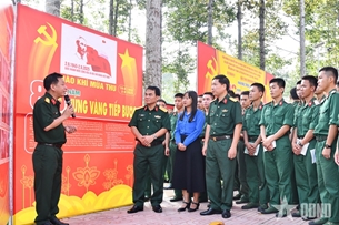 ກອງພົນທີ 9 (ກອງພົນໃຫຍ່ 34) ເປີດງານວາງສະແດງຕ່າງໆ