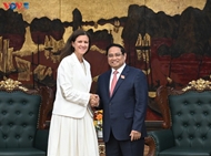 ນາ​ຍົກ​ລັດ​ຖະ​ມົນ​ຕີ ສະ​ເໜີ​ໃຫ້​ກຸ່ມ​ບໍ​ລິ​ສັດ GE Vernova (ອາ​ເມ​ລິ​ກາ) ເປີດກວ້າງ​ການ​ລົງ​ທຶນ​ເຂົ້າ​ໂຄງ​ການ​ກໍ່​ສ້າງ​ໂຮງ​ງານ ແລະຕາ​ໜ່າງ​ໄຟ​ຟ້າ​ຢູ່ ຫວຽດ​ນາມ