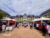 ງານບຸນກິລາ, ອາຫານການກິນຮັດແໜ້ນນໍ້າໃຈມິດຕະພາບ ຫວຽດນາມ-ລາວ ຢູ່ແຂວງສະຫວັນນະເຂດ