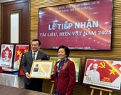 ຫໍພິພິທະພັນໂຮ່ຈີມິນ ຮັບເອົາເອກະສານ ແລະວັດຖຸພັນ ປີ 2025