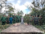 ແຂວງກວາງຈິ: ຄ້າຍທະຫານຊາຍແດນກ່າແຊັ່ງ ສົມທົບກັນຈັດຕັ້ງການລາດຕະເວນປົກປັກຮັກສາຊາຍແດນສອງຝ່າຍ