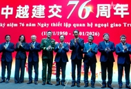 ສະເຫຼີມສະຫຼອງວັນສ້າງຕັ້ງການພົວພັນທາງການທູດ ຫວຽດນາມ-ຈີນ ຄົບຮອບ 76 ປີ