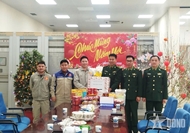 ຄ້າຍທະຫານຊາຍແດນ ດ່ານຊາຍແດນຊໍາປູນ ເພີ່ມທະວີການປະສານສົມທົບເພື່ອຮັບປະກັນຄວາມສະຫງົບຢູ່ເຂດຊາຍແດນ