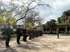 ການຮັກສາການເວນຍາມກຽມພ້ອມສູ້ຮົບຢ່າງເຂັ້ມງວດໃນໂອກາດບຸນປີໃໝ່ປະຈໍາຊາດ