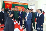 ພົນເອກ ຟານວັນຢາງ ກວດກາວຽກງານກະກຽມການເລືອກຕັ້ງຢູ່ແຂວງກາວບັງ