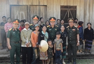 ແບ່ງປັນຄວາມຮັກແພງກັບປະຊາຊົນແຂວງເຊກອງ ເນື່ອງໃນໂອກາດບຸນປີໃໝ່ຂອງລາວ